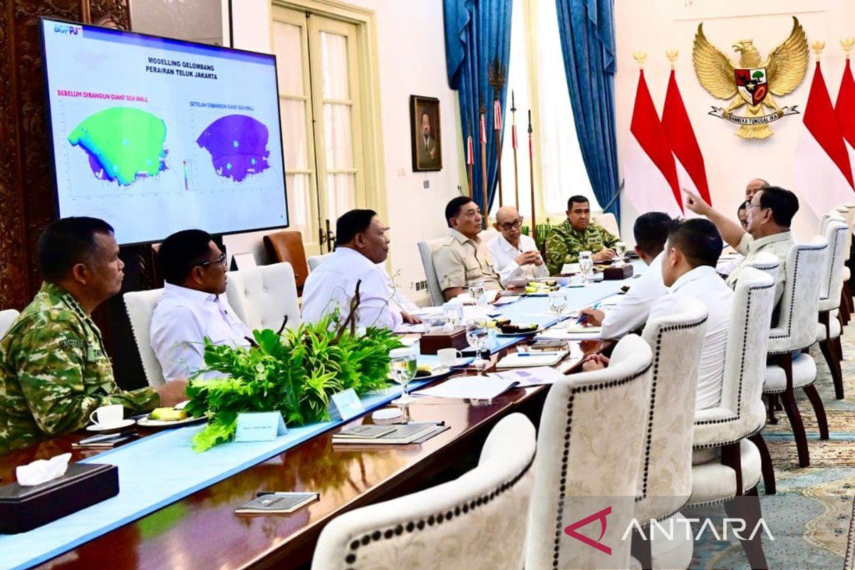 Yesterday's Politics: Limited Meeting on Accelerating the "Giant Sea Wall" in North Java Coast to Peace in Papua