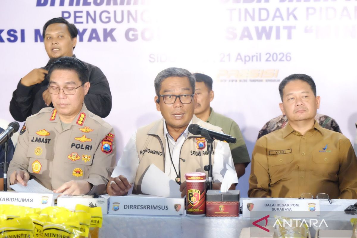 Illegal Production of Minyakita Cooking Oil Busted in Sidoarjo