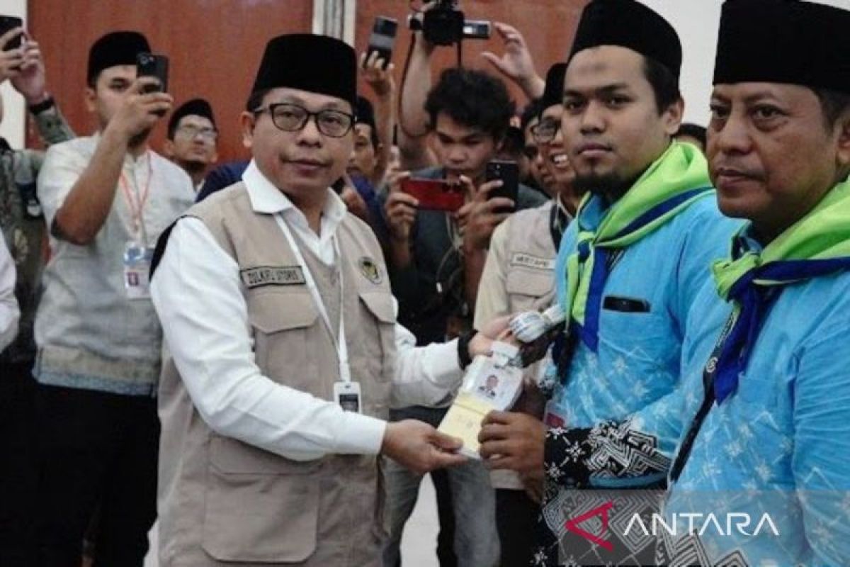 Ministry of Hajj: 360 Hajj Candidates from Group 1 Enter Medan Embarkation Hajj Dormitory