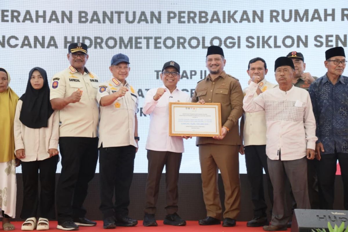 PRR Task Force Hands Over Aid in Aceh Tamiang to Accelerate Reconstruction