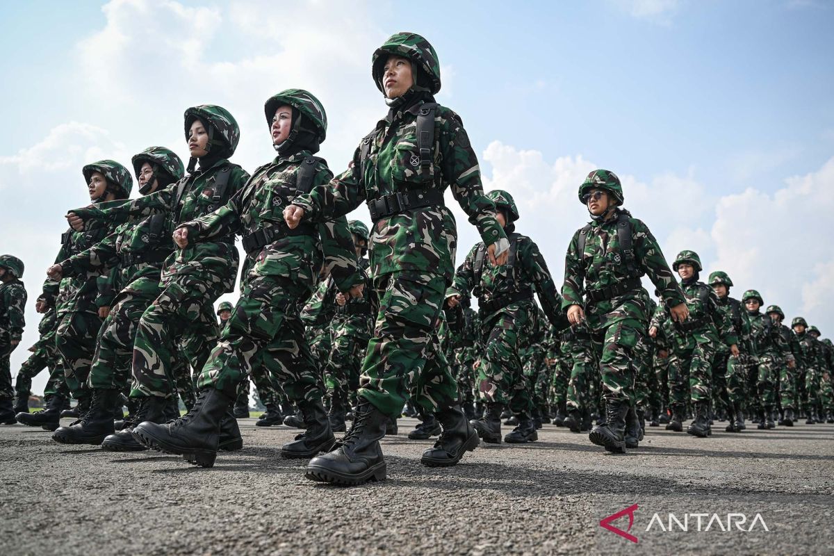 Opening Ceremony of Basic Military Training for Ministry Civil Servant Reserve Component Candidates