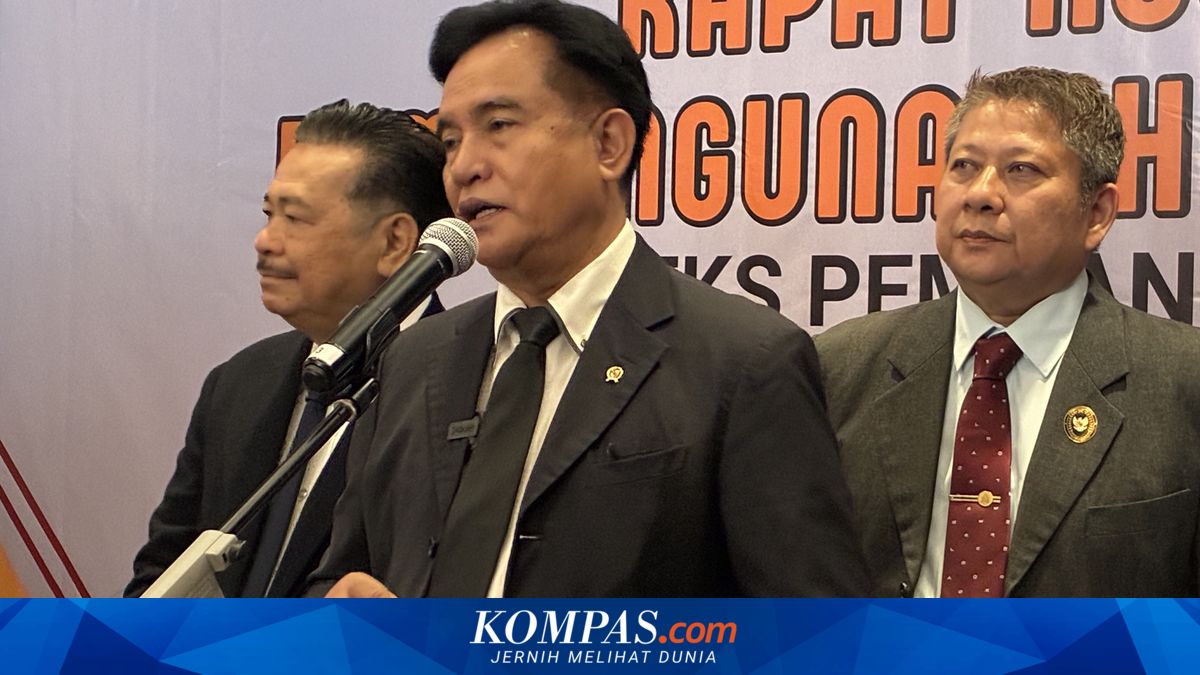 Yusril Targets Completion of Election Bill Within 2.5 Years of Prabowo's Administration