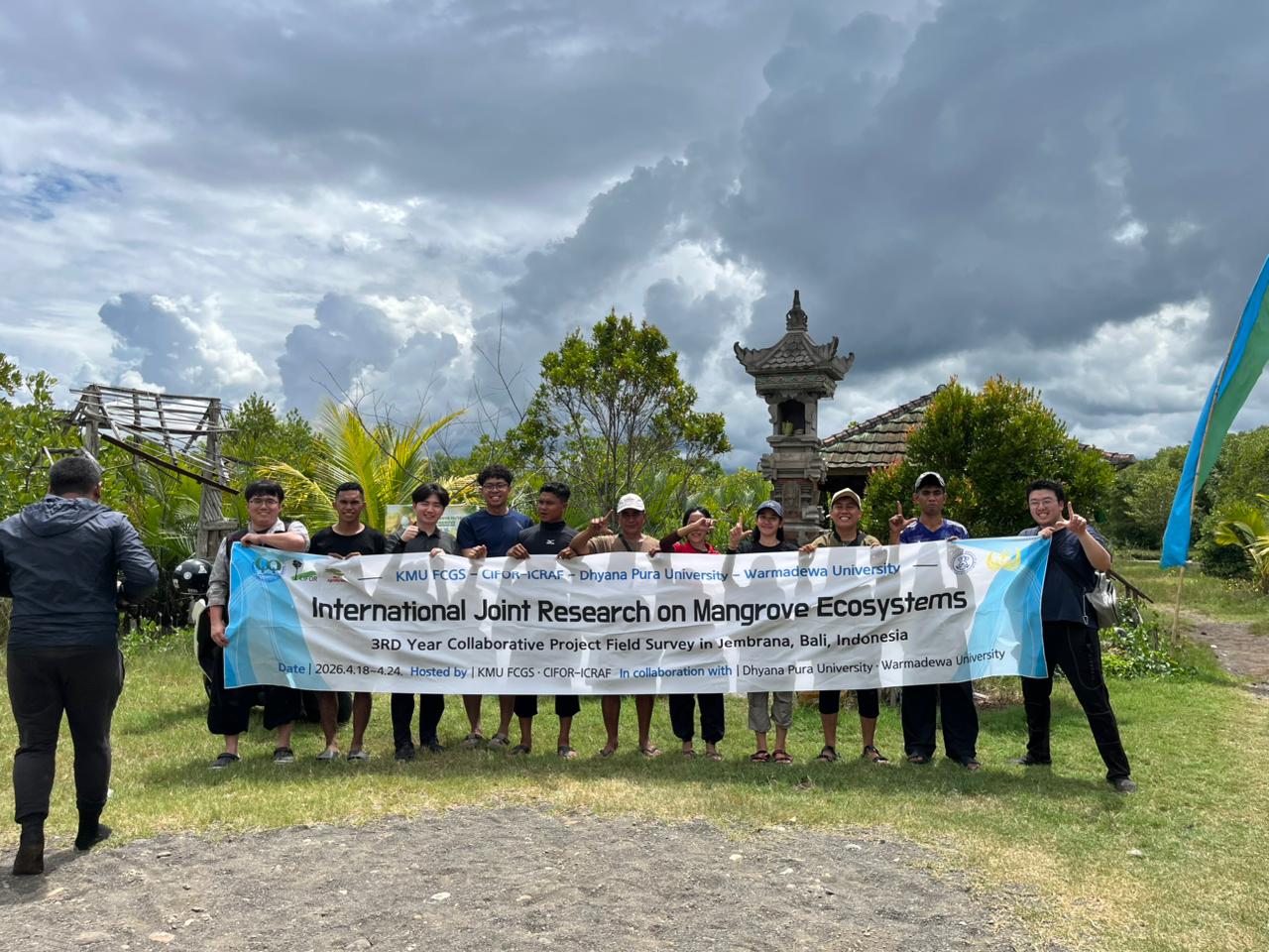 International Research Team Collects Mangrove Biophysical Data in Jembrana, Bali