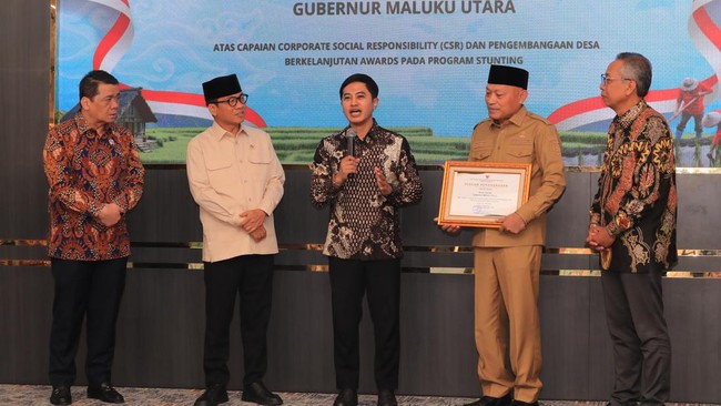 Strengthening Stunting Management Programme, Antam Receives This Award