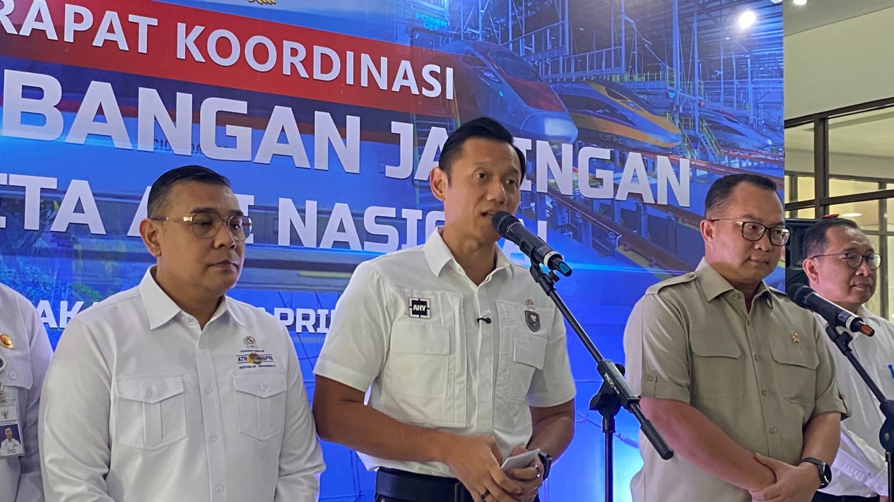 AHY Reveals Rp 1,200 Trillion Needed to Build 14,000 Kilometre Railway Lines Outside Java Island