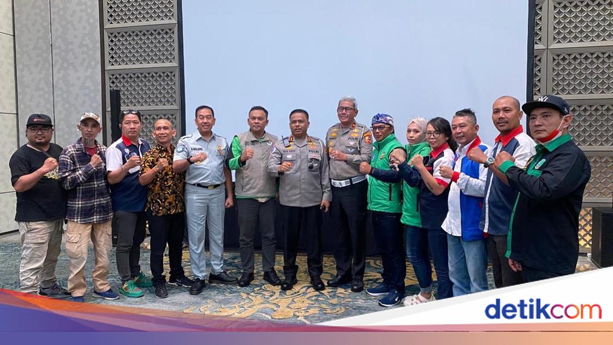 National Traffic Police Chief Engages with Ojol Nusantara Community, Urges Them to Pioneer Road Safety