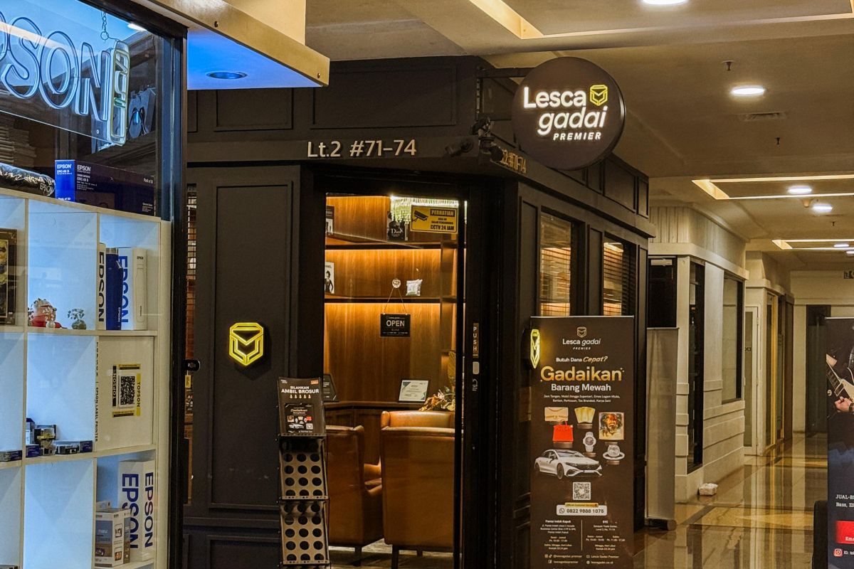 Lesca Gadai Premier Ensures Security of Customers' Luxury Pawned Goods