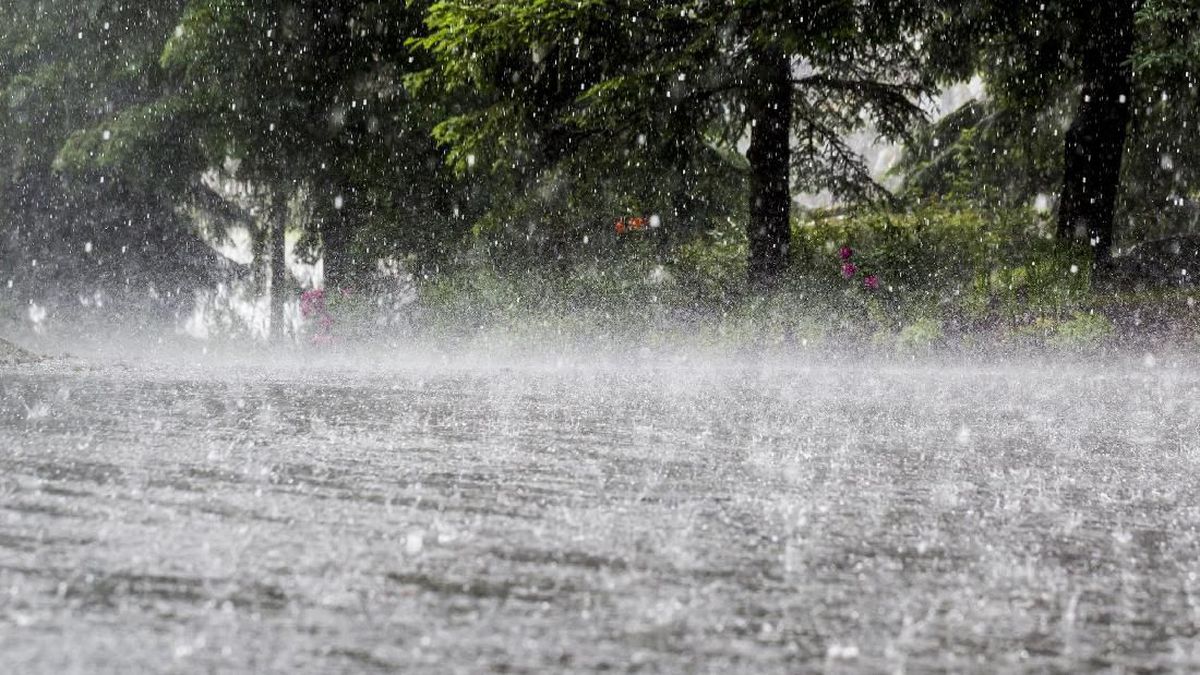 Heavy Rain Triggers Floods in Several Points in Denpasar and Landslide in Tabanan