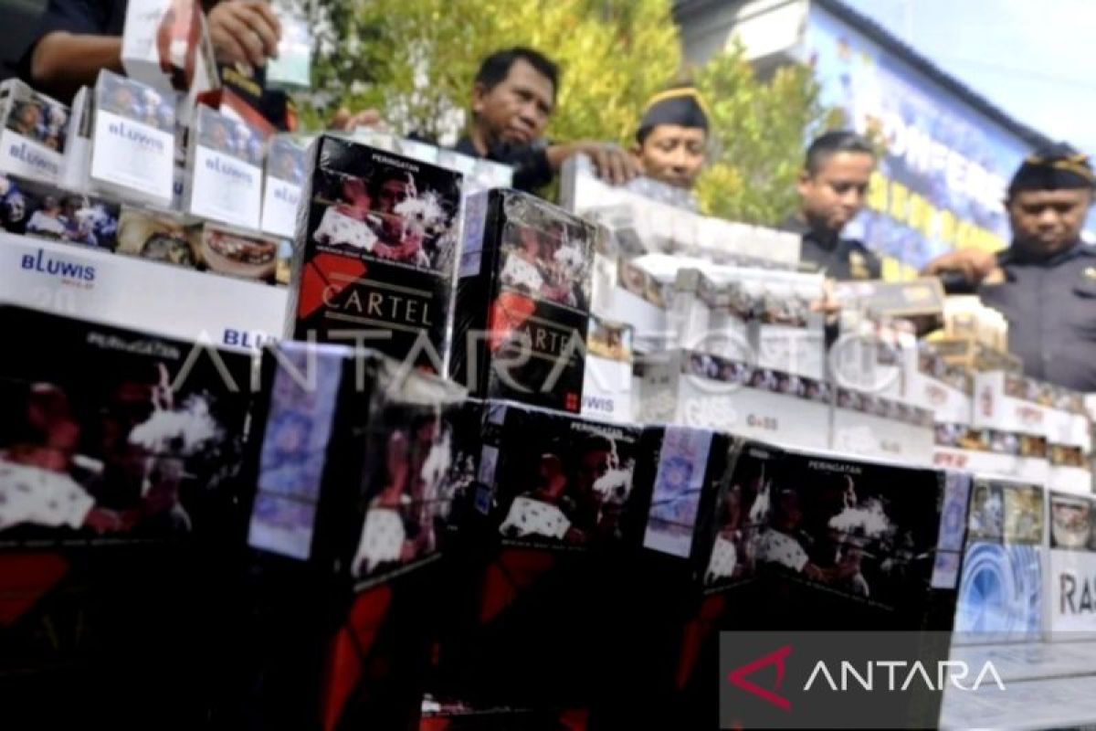 Makassar Customs Office Seizes 17.8 Million Illegal Cigarettes