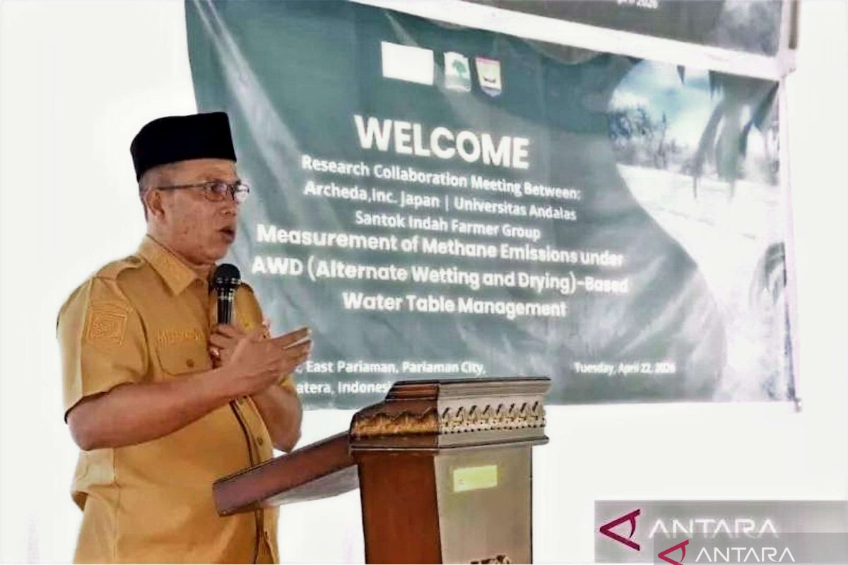 Japanese Technology Tests Paddy Field Water Efficiency in Pariaman, West Sumatra