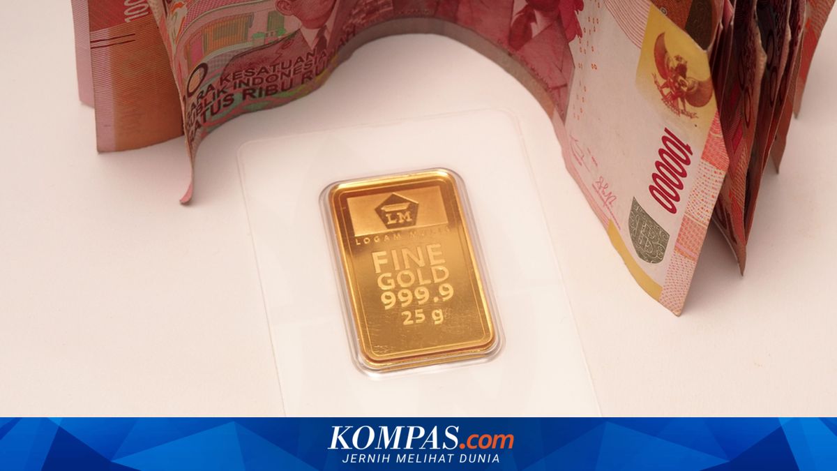 Antam Gold Price Today (23/4) Drops Again by Rp 25,000 per Gram, Check the Latest List