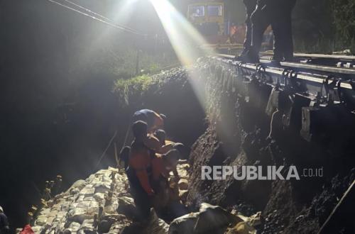 Landslide Strikes Again, All Cianjur-Sukabumi Train Services Cancelled