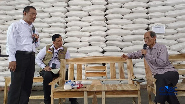 Indonesia's Rice Stock Breaks Record at 5 Million Tonnes, Amran: Alhamdulillah