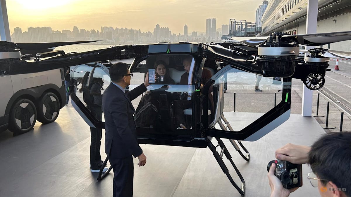 China's Xpeng expects to start delivering 'flying' cars in 2027