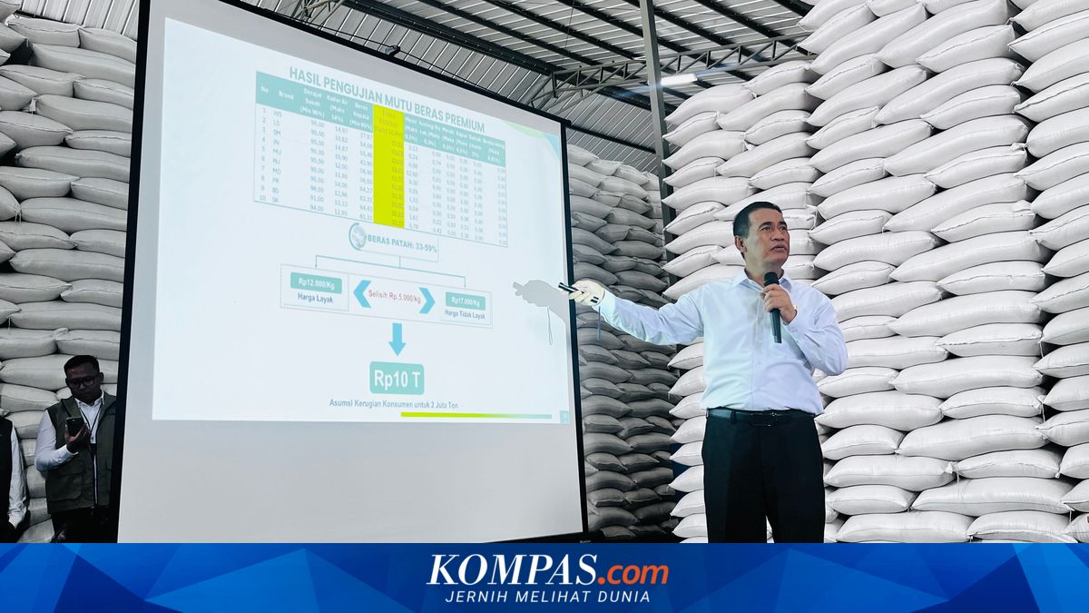 Bulog's 5 Million Tonnes of Rice, Amran: We Can Export 500,000 Tonnes