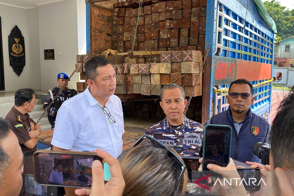 Forestry Enforcement Unit Uncovers Inter-Island Illegal Timber Trade in East Kalimantan