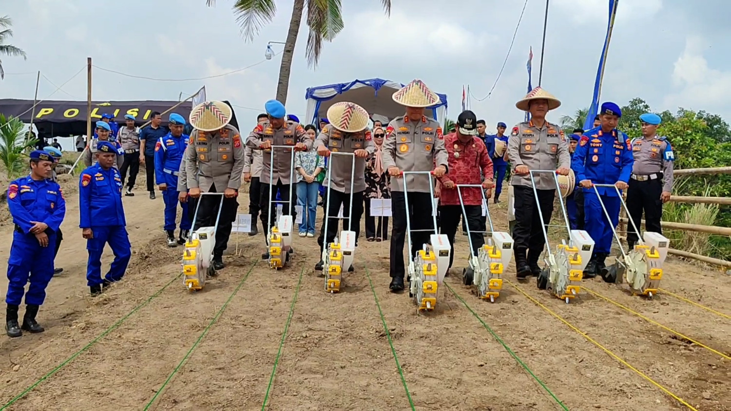 Banten Police Request Local Governments to Optimise Idle Land for Maize Farming