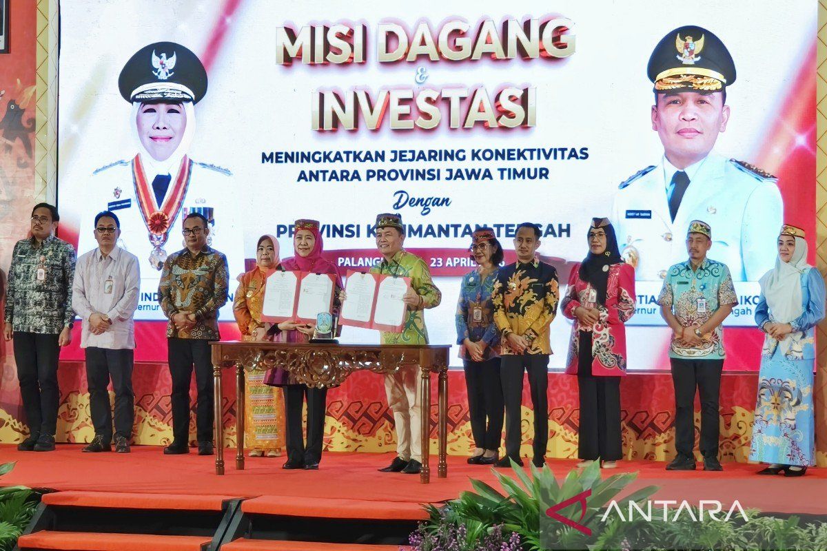 Central Kalimantan and East Java generate Rp2 trillion in trade-investment transactions