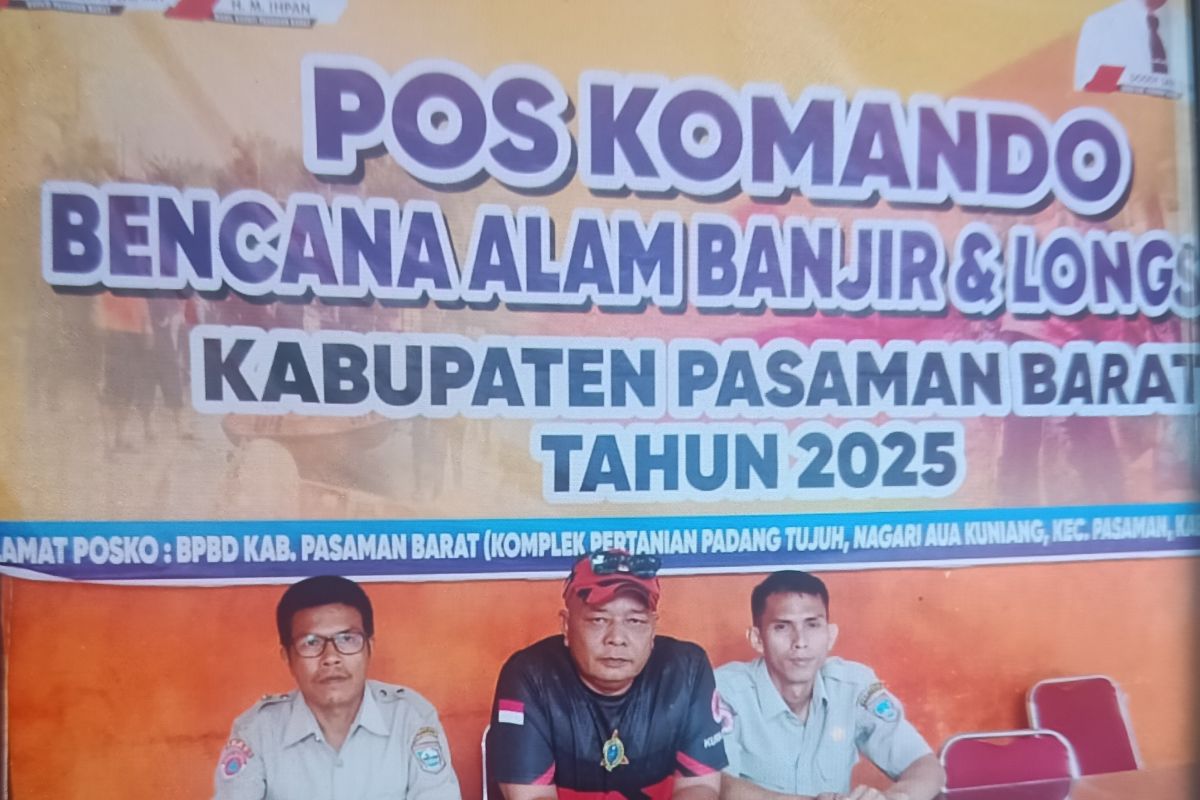 Amid Continuous Rain, Pasaman Barat Regency Prepares BPBD Personnel and Equipment