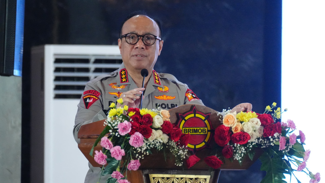 Deputy Chief of Police Urges Brimob Units to Uphold the Principle of 'Serving, Not Confronting'