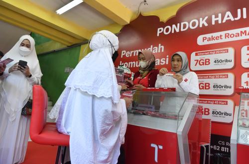 Telkomsel Ensures 5G Network Availability for Indonesian Hajj Pilgrims in Saudi Arabia