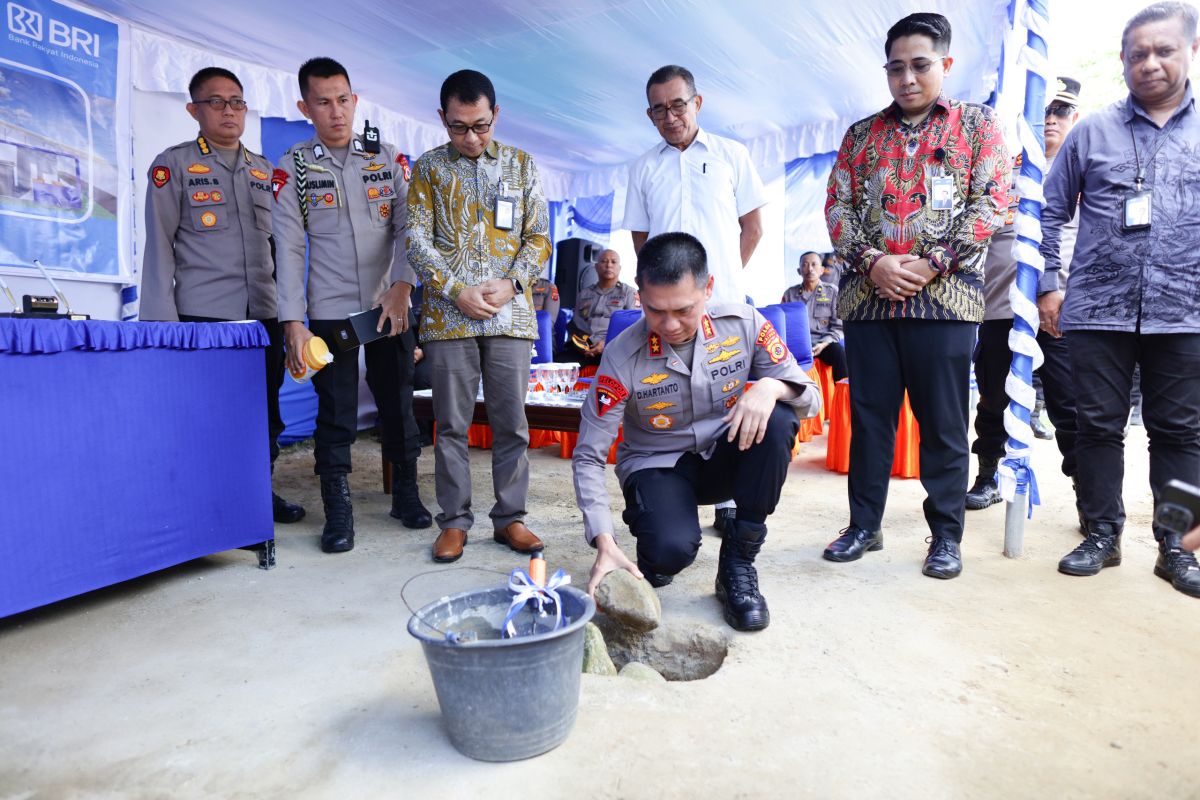 Maluku Regional Police Builds Security Post in Arbes to Strengthen Regional Security