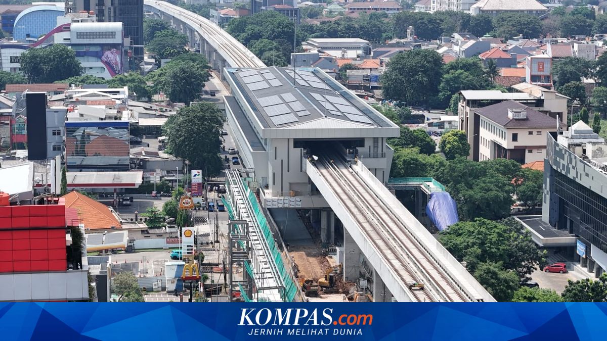Jakarta LRT Phase 1B Progress Reaches 91.86 Per Cent, Waskita Karya Accelerates Construction