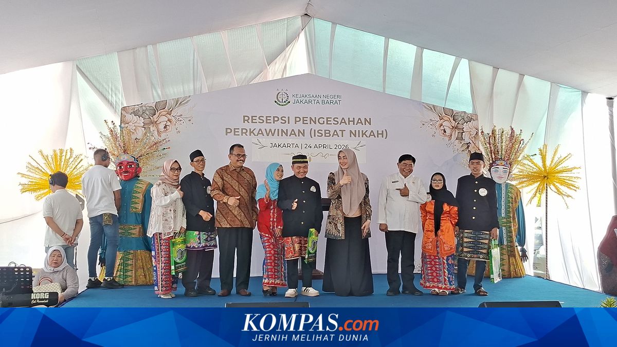 Free Mass Wedding in West Jakarta: Dozens of Sirri Marriages Now Official