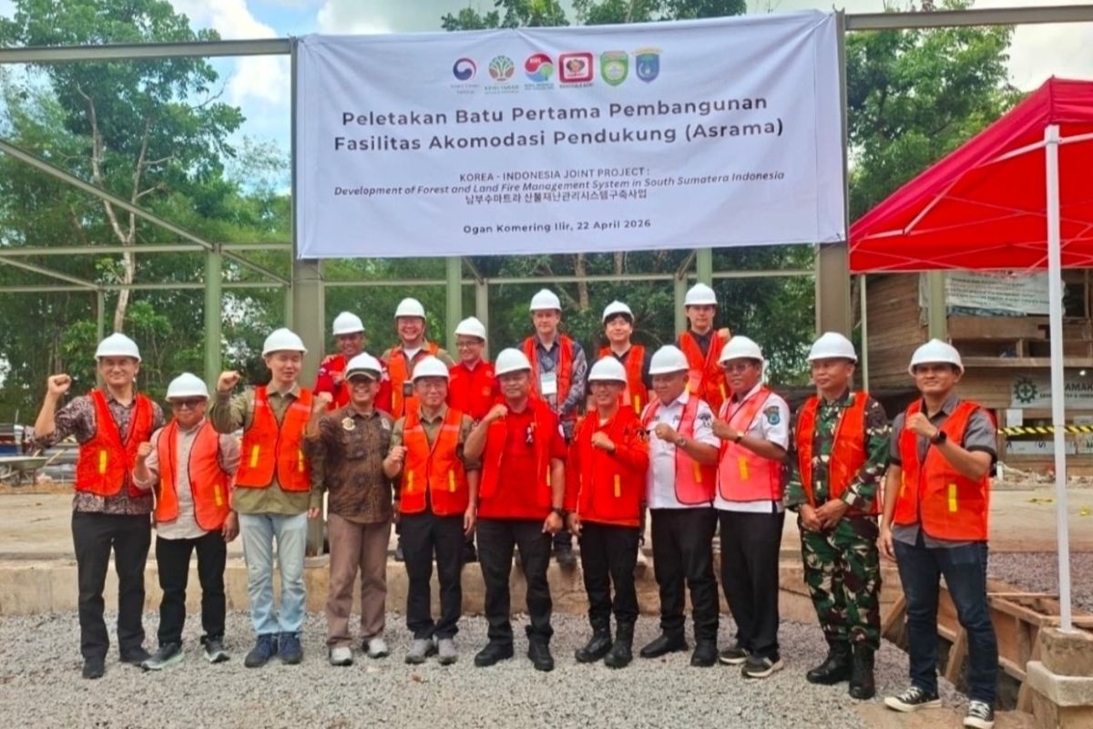 Indonesia and South Korea develop forest fire management centre in Sumatra