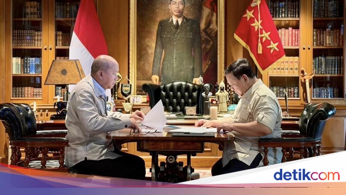 Prabowo Meets Danantara CEO in Hambalang to Discuss Acceleration of Downstream Processing