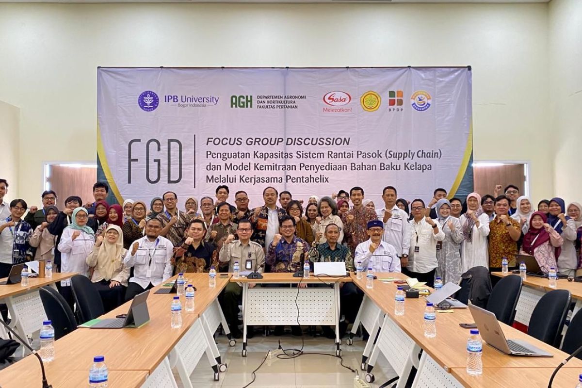 IPB FGD Discusses Strengthening Coconut Supply Chain in South Minahasa