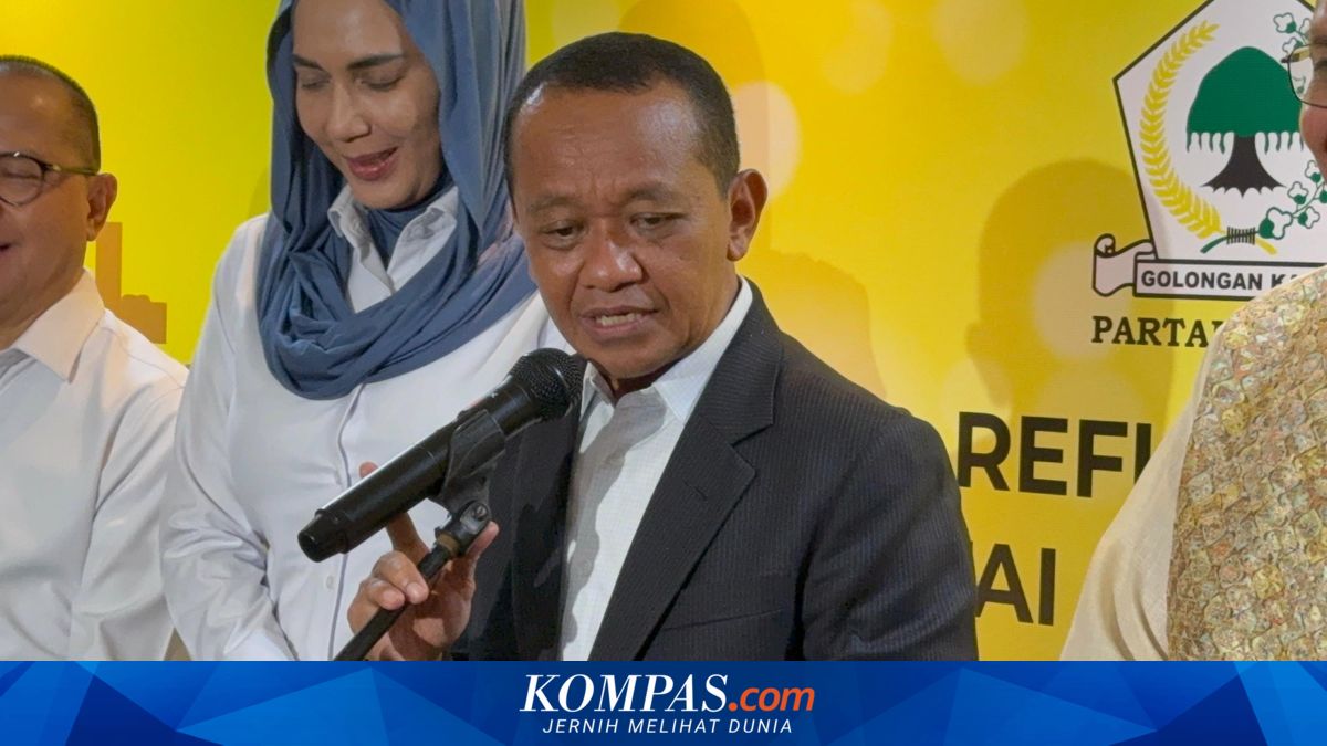 On Limiting Party Leaders to Two Terms, Bahlil: A New Leader Emerges at Every National Congress, It's Normal in Golkar