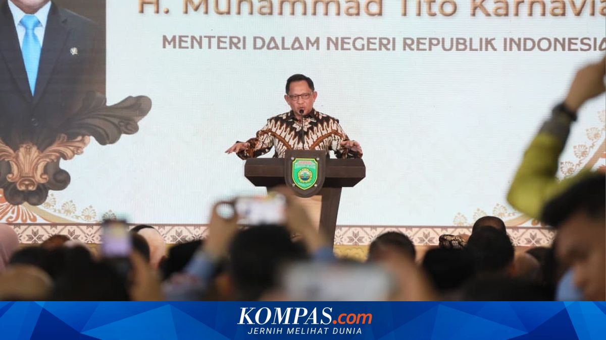 Home Affairs Minister Tito Urges Regional Heads to Formulate Concrete 2027–2029 Programmes at Sumbagsel Figures' Halalbihalal