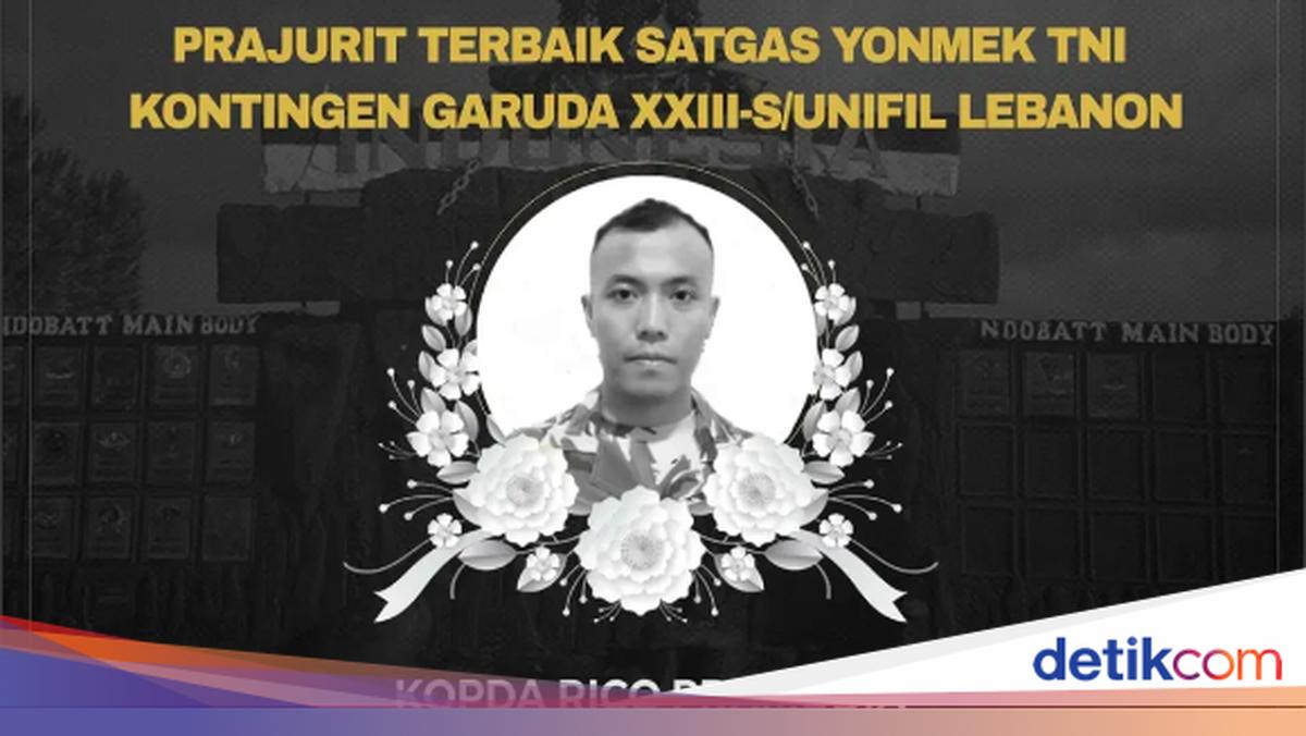 TNI Soldier Falls in Lebanon Again, Commander Expresses Condolences