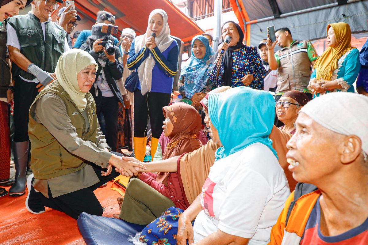 Khofifah urges community elements to strengthen preparedness against drought