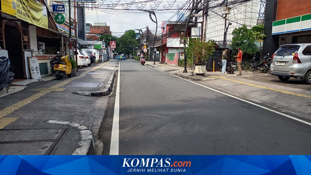 Sidewalk on Jalan Jaksa Street Used for Vehicle Parking, Here's the Current Condition