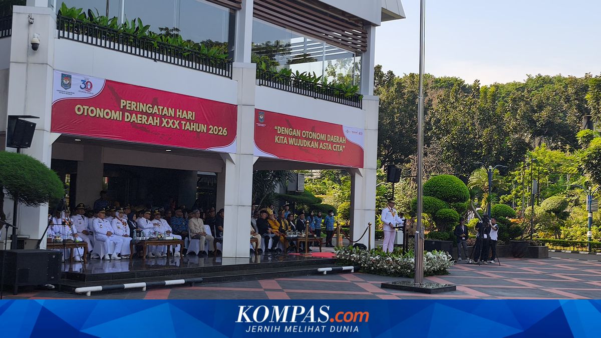 Bima Arya Leads 30th Regional Autonomy Anniversary Ceremony, Attended by Rano Karno to Khofifah