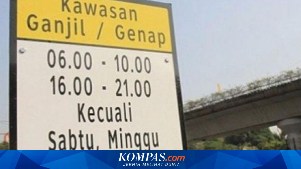 Jakarta's Odd-Even Scheme Only Applies for 4 Days This Week: Check the Schedule