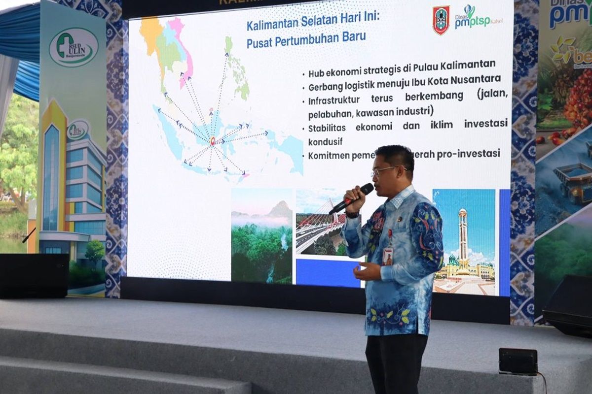 Investment Realisation in South Kalimantan Reaches Rp32 Trillion in 2025
