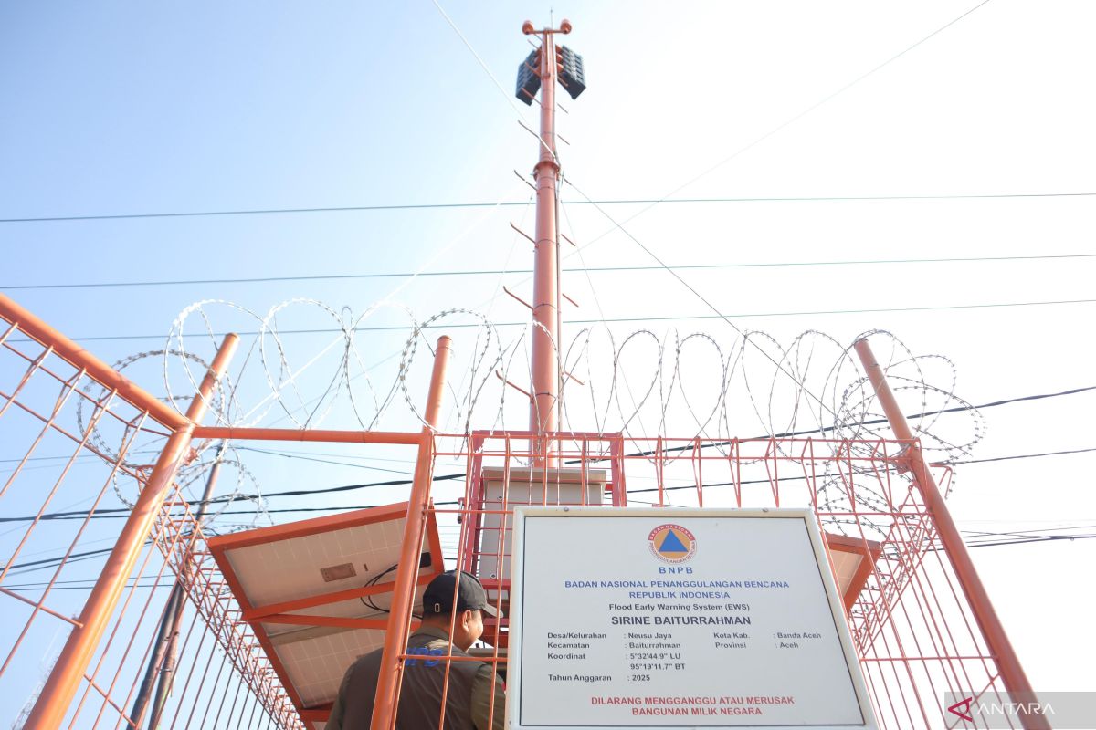 BNPB: Early Warning System in Aceh Strengthens Coordination at RT/RW Level
