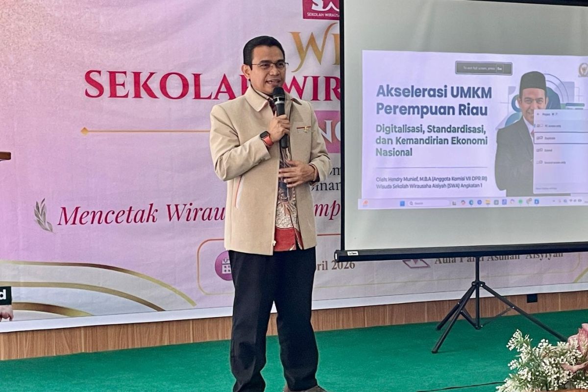MP states that women have great potential to drive MSMEs