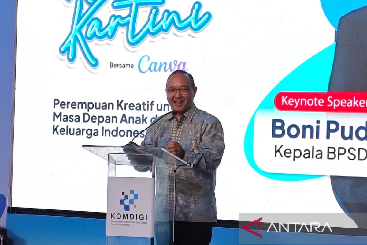 Komdigi Ministry urges women to become agents of change in digital transformation