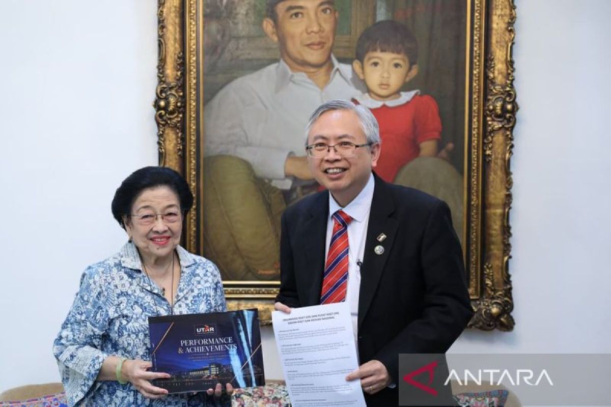 Megawati and UTAR Malaysia Rector Discuss Research Collaboration with BRIN
