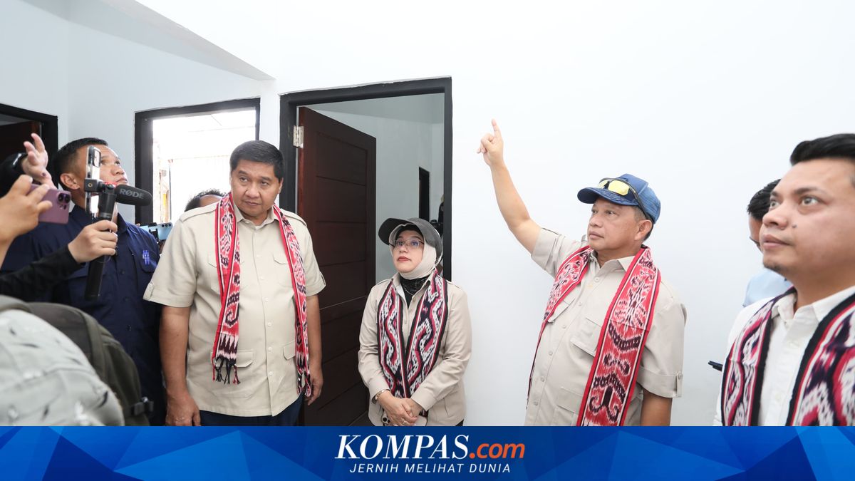 Ensuring Decent Housing, Interior Minister Reviews People's Housing Programme in Sorong