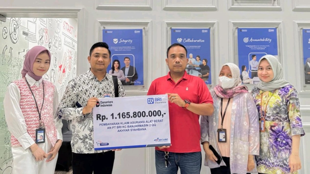Heavy Equipment Sinks, BRINS Quickly Processes Customer Claim of Rp1.16 Billion