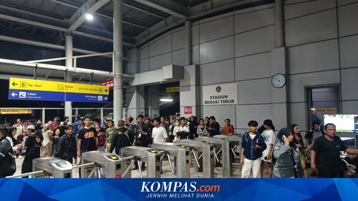 KAI Temporarily Closes Bekasi Timur Station Following Collision Between KA Argo Bromo and KRL