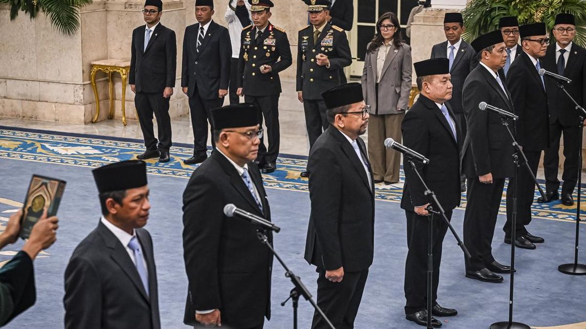 6 Officials Appointed by Prabowo in Fifth Reshuffle