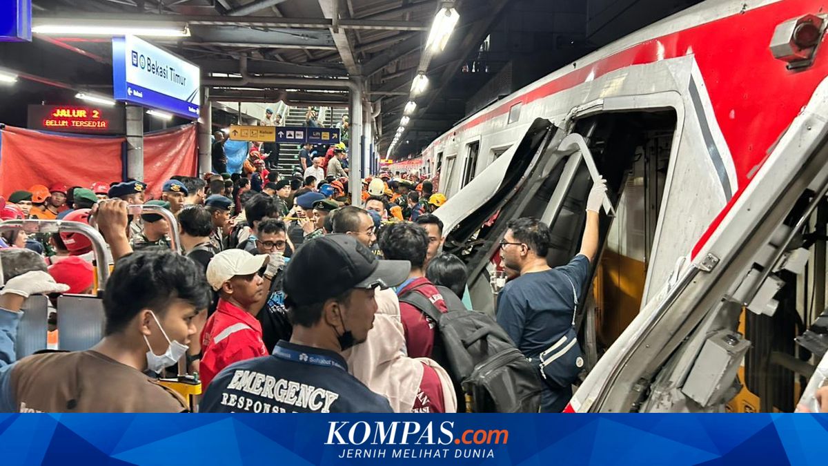 KAI Expresses Condolences as 5 Die in Accident Involving Argo Bromo Train and KRL in East Bekasi