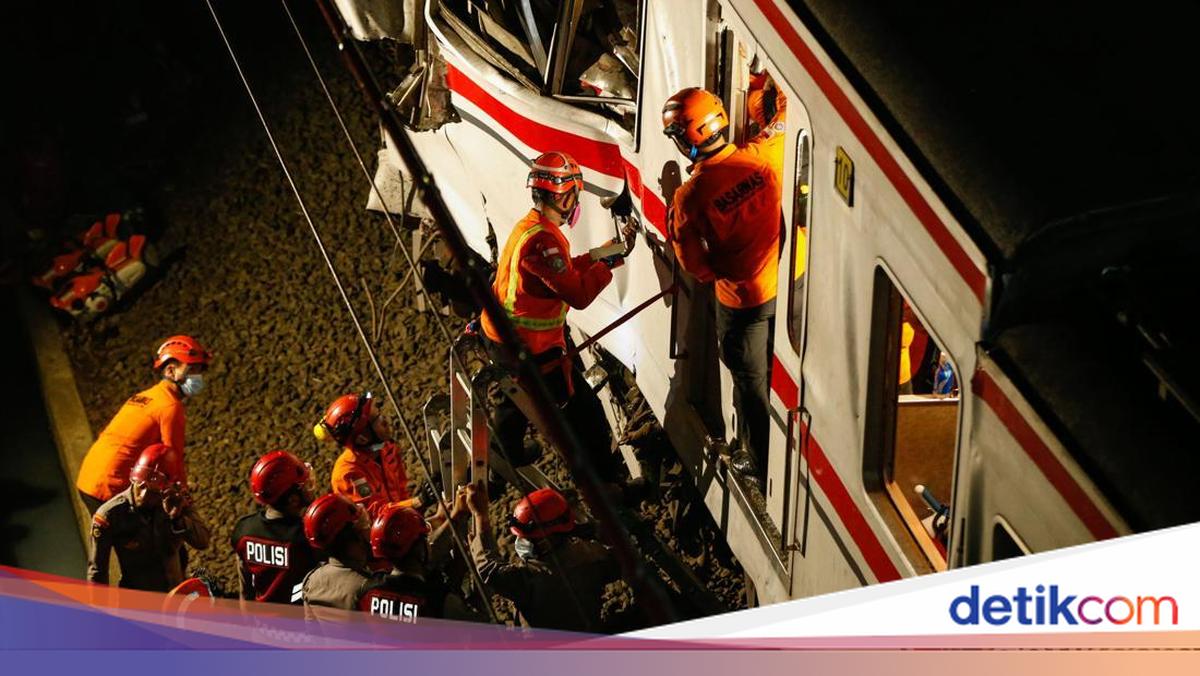 Impact of Train Accident in East Bekasi: 13 Long-Distance Train Services Cancelled Today