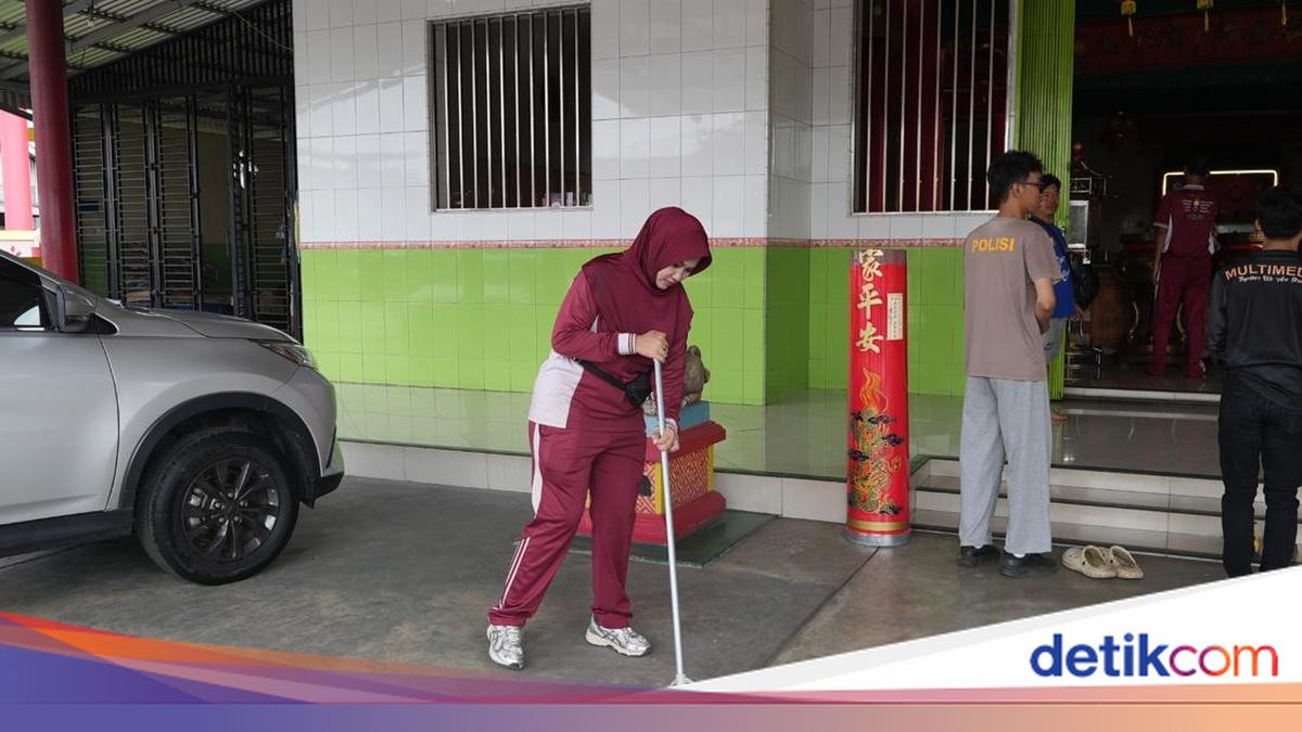 South Sumatra Police Conduct Religious Service Activity at Worship Place to Welcome 80th Bhayangkara Day